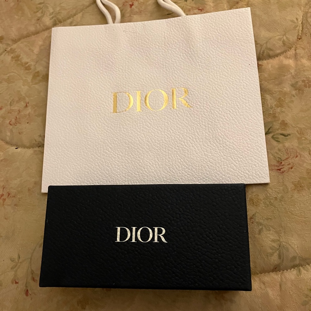 Dior Blue Box with White Tote Bag😊😊